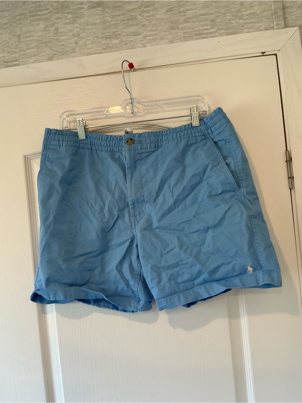 Polo by Ralph Lauren Sky Blue Cotton Shorts L Euc